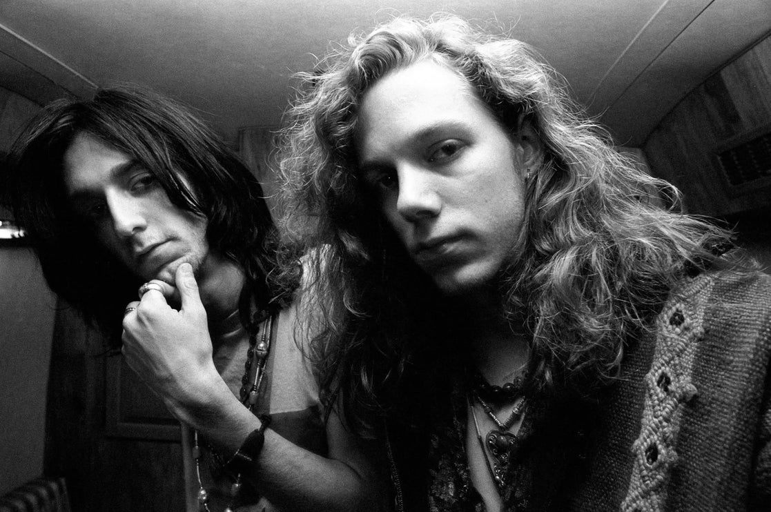 Chris — Rich Touring, 1991, 1991, photographed by Ross Halfin | Behind The Gallery