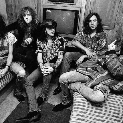 The Black Crowes - Tour Bus – Miami, Florida — 1992, photographed by Ross Halfin | Behind The Gallery