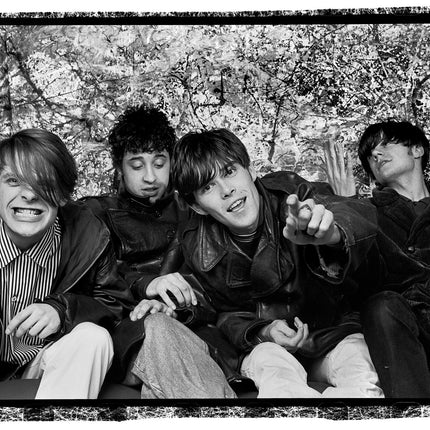 Mani, First Photo Session B&W, Manchester 1988 - Ian Tilton Behind The Gallery Behind The Gallery 