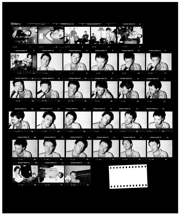 "Contact Sheet", 1995 - Radiohead & Chris Floyd