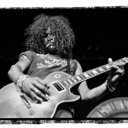 Slash, Guns N 'Roses Live, Dallas 1988 - Ian Tilton Behind The Gallery Behind The Gallery 