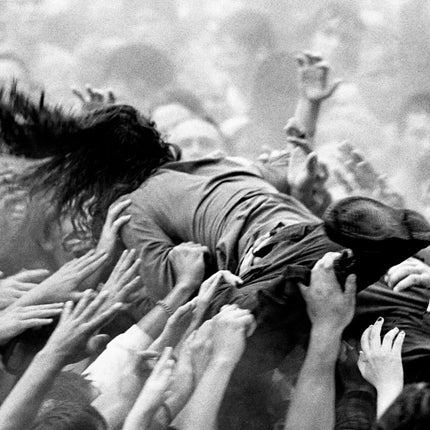 Chris Cornell, Soundgarden, Lollapalooza 1991 Crowd Surf, Lance Mercer