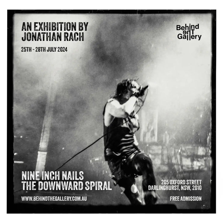 Exhibition Poster Sydney Limited Edition Behind The Gallery behindthegallery