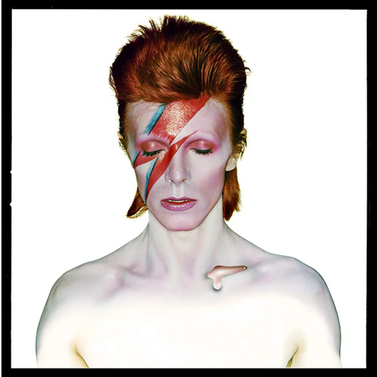 David Bowie Aladdin Sane Eyes Closed, Limited Edition Behind The Gallery behindthegallery