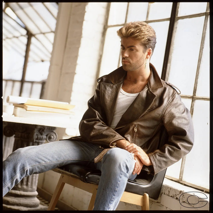 George Michael (Publicity) Behind The Gallery behindthegallery