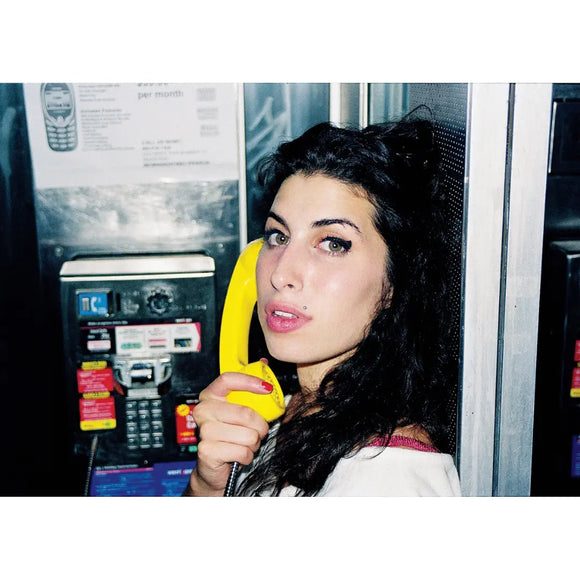 Amy Calls Collect - NYC — Amy Winehouse, 2003, photographed by Charles Moriarty | Behind The Gallery