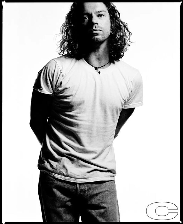 Michael Hutchence (White T-Shirt) Behind The Gallery behindthegallery