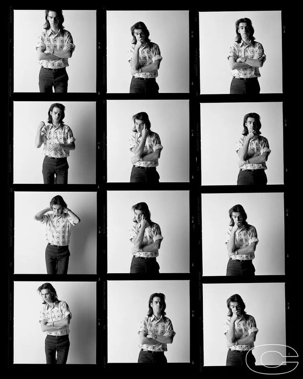 Nick Cave (Proof Sheet) Behind The Gallery behindthegallery